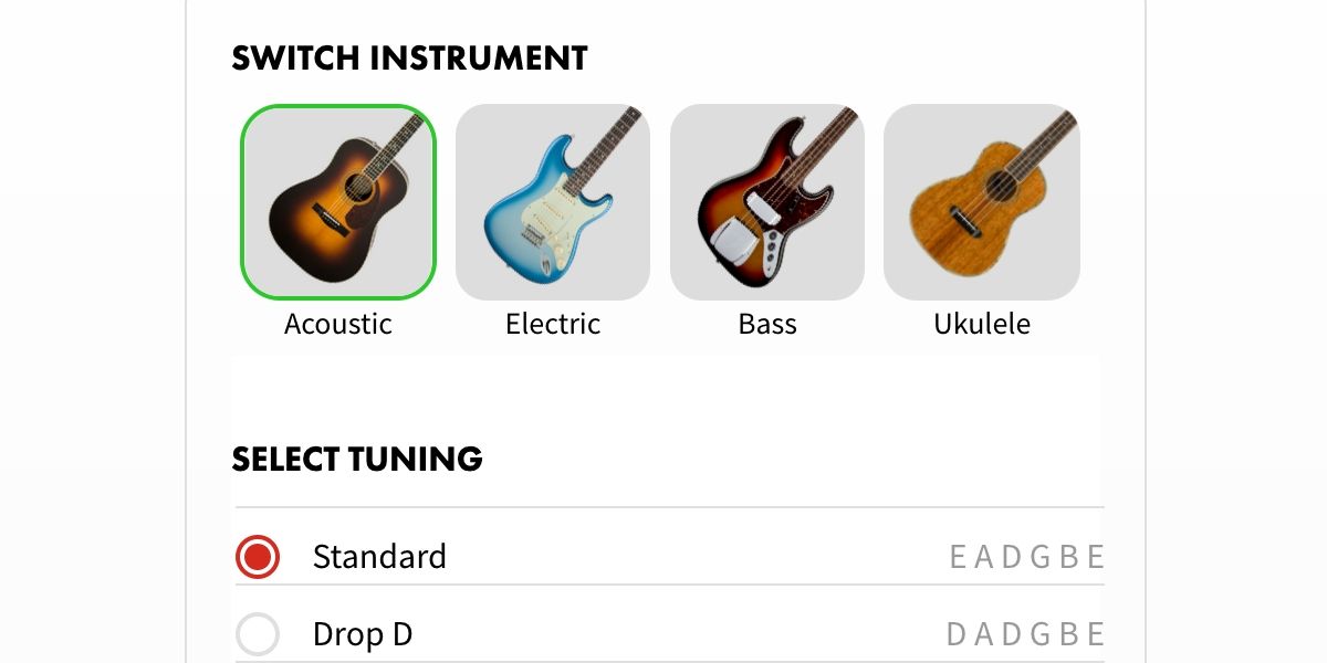 fender tuner interface - 6 accordatori per chitarra che puoi usare sul tuo Mac