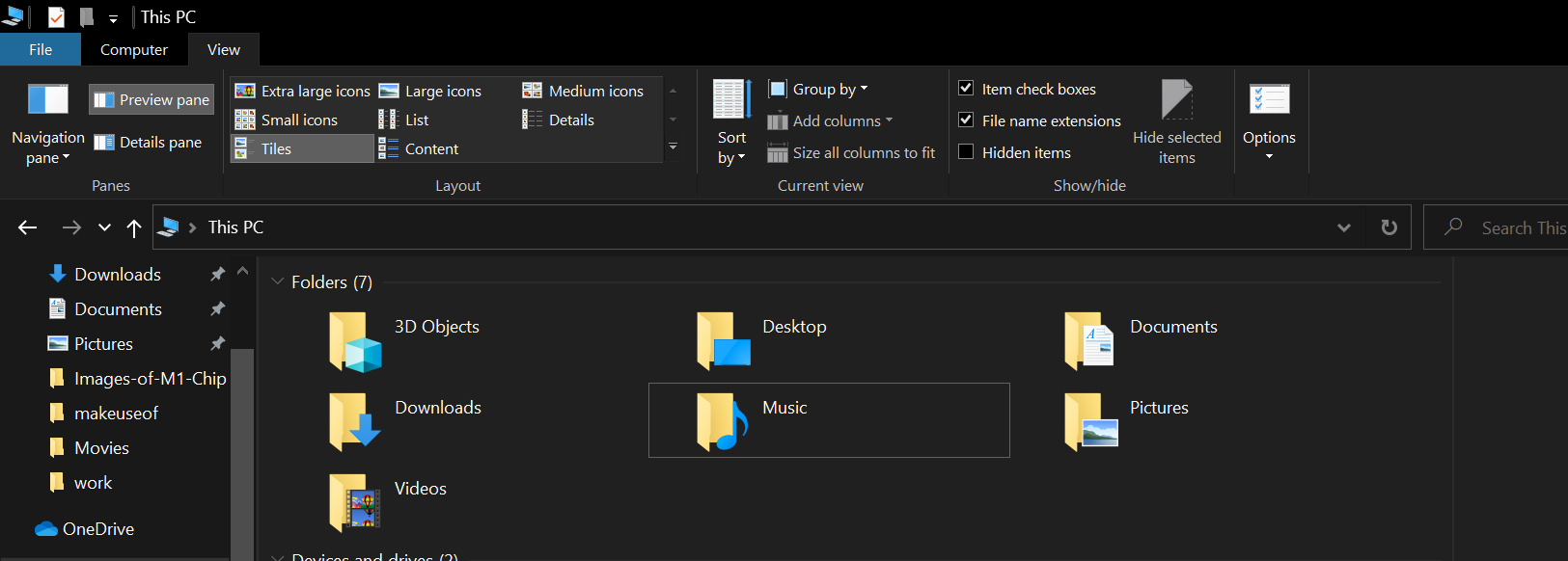 file explorer folder layout - Gli 11 migliori suggerimenti per Esplora file di Windows 10 per una gestione rapida dei file