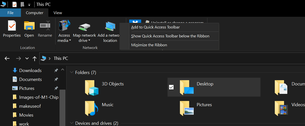 file explorer quick access add - Gli 11 migliori suggerimenti per Esplora file di Windows 10 per una gestione rapida dei file