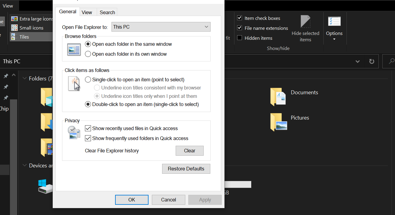 file explorer recent files - Gli 11 migliori suggerimenti per Esplora file di Windows 10 per una gestione rapida dei file