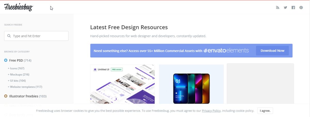 Die 7 besten kostenlosen Grafikdesign-Tools, ohne die Sie nicht leben können - freebiesbug homepage