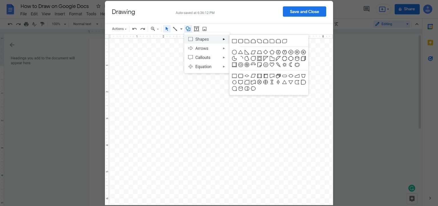 google-docs-drawing-shapes-tool