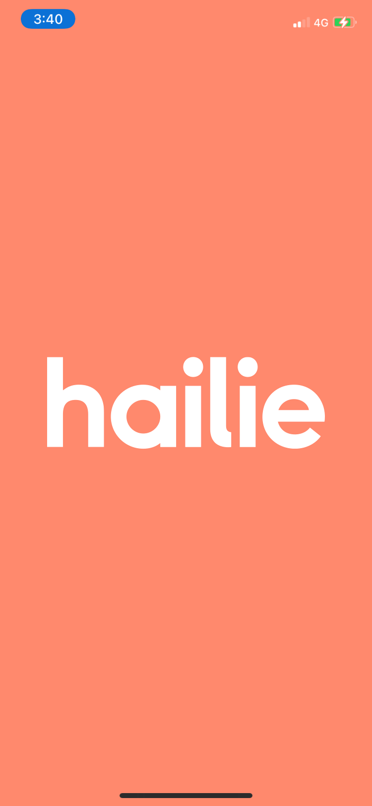 hailie startup oage