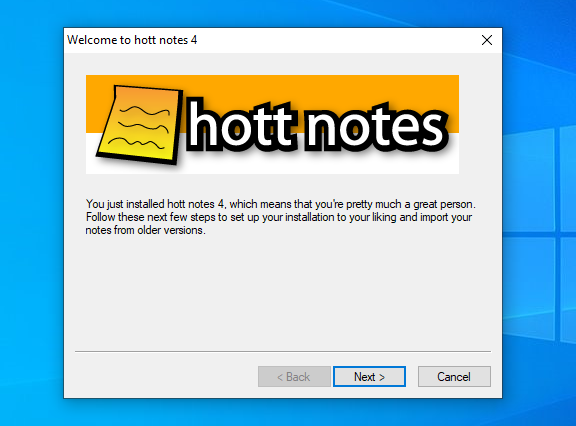 hott notes installation - Post-it sullo schermo: 7 app per note adesive per Windows