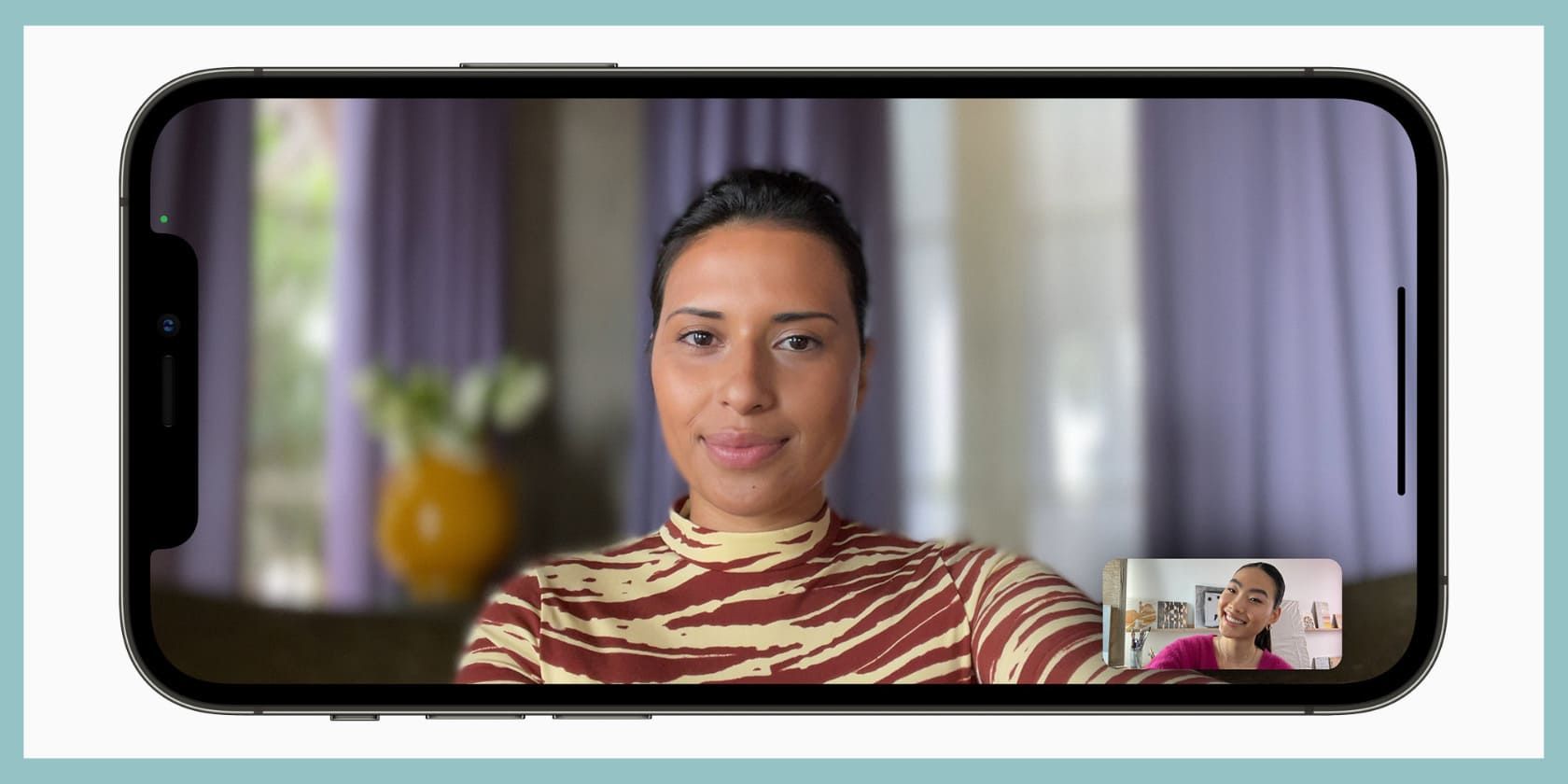 Blurred Background on FaceTime Video Calls in iOS 15