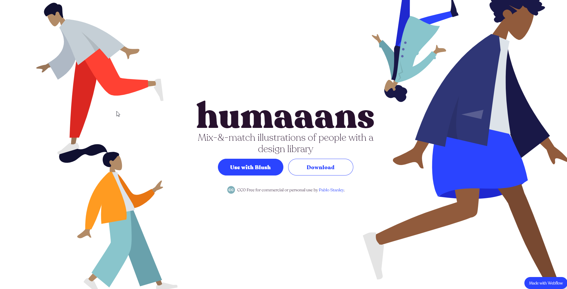 humaaans homepage