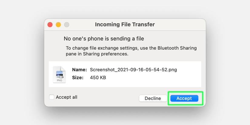 How to Transfer Files Between Mac and Android Using Bluetooth