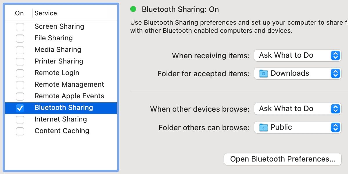 mac sharing bluetooth - Come trasferire file tra Mac e Android tramite Bluetooth