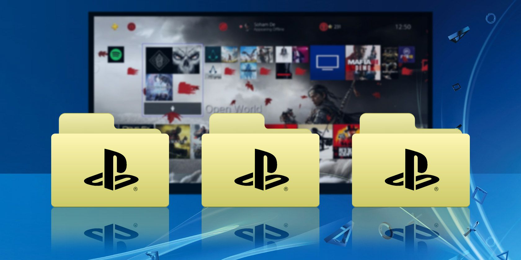 how to make a share factory folder for ps4