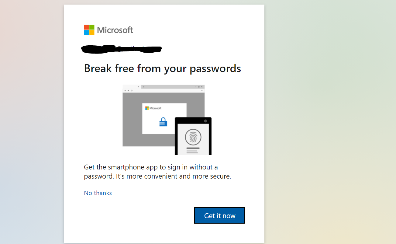 microsoft security advanced settings prompt - Gli account Microsoft non richiedono più password: ecco come eliminare la password