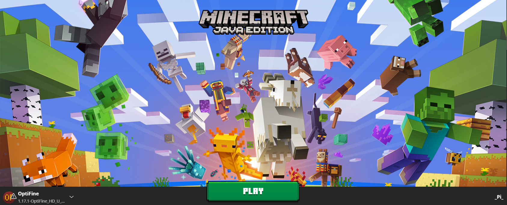 Minecraft launcher.