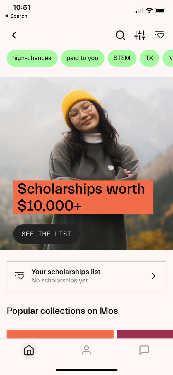 mos find scholarships
