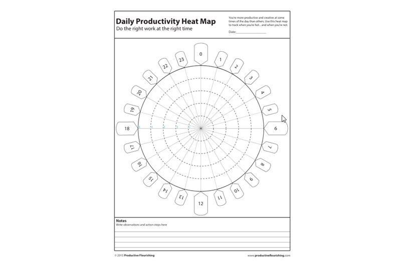 Printable productivity templates come in all shapes, sizes, and purposes.