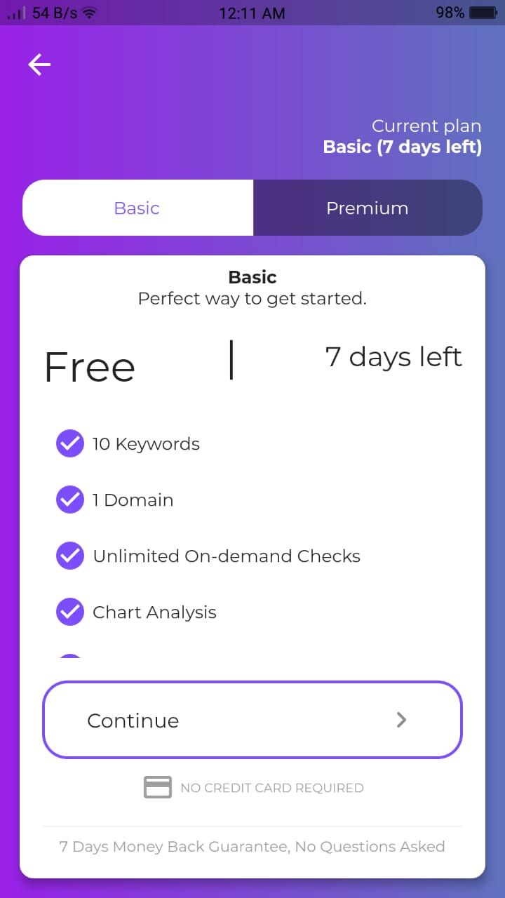 rankED App - Basic Version Free Trial