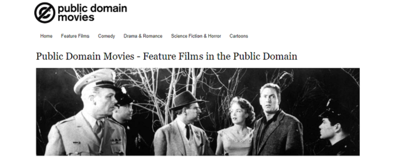 A movie without copyright is a lot like a dog without a leash. Public Domain Movies and other sites like it help keep license-free films in line.