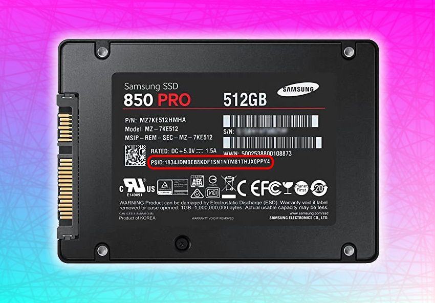 ssd with psid