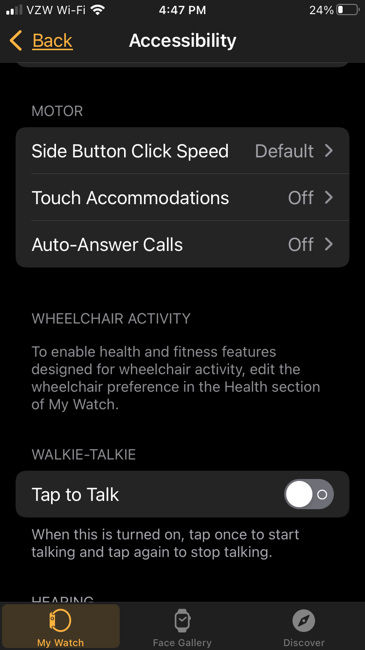 Here Are All the Accessibility Features Built Into Your Apple Watch