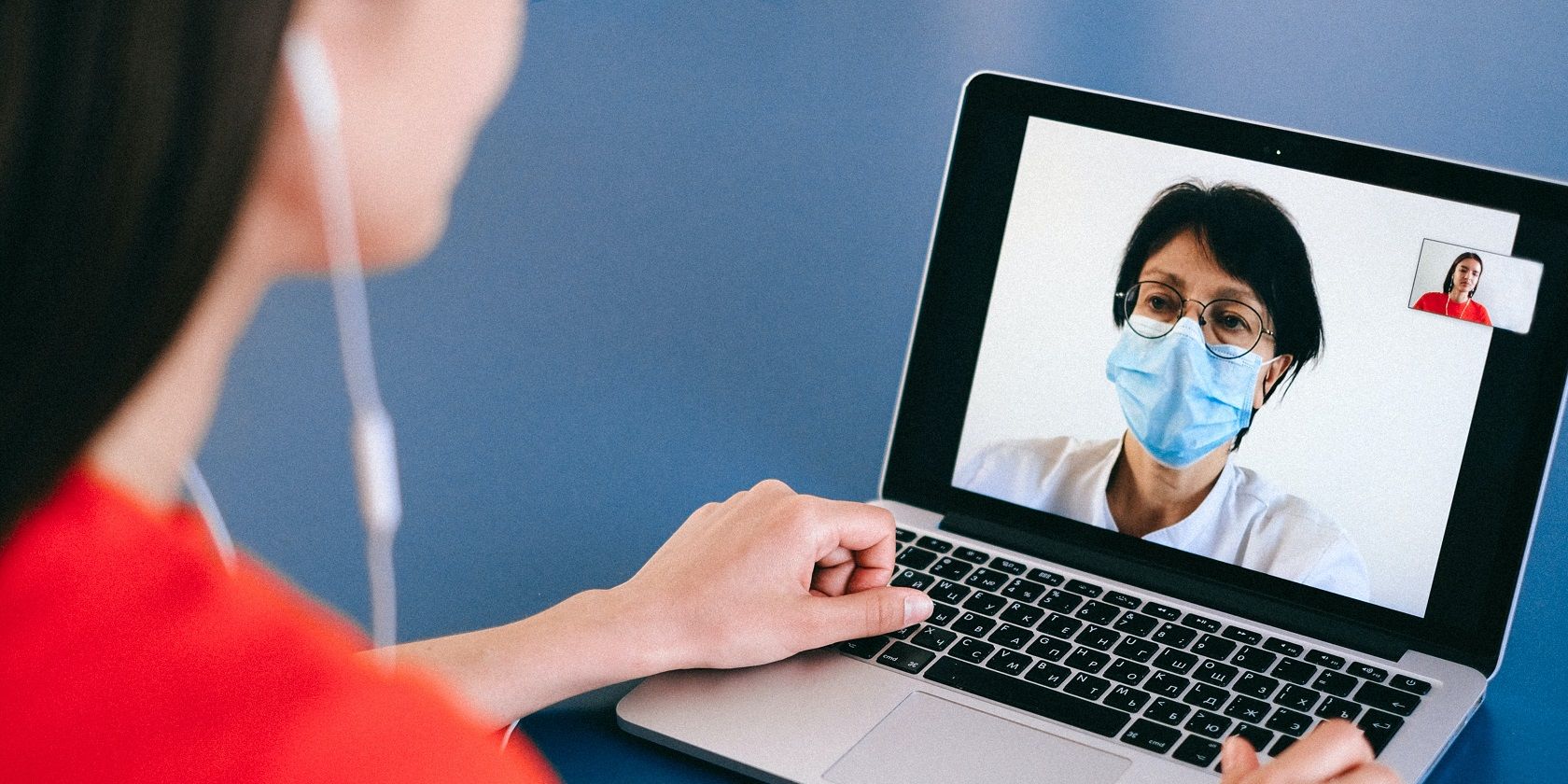 video call with a doctor 