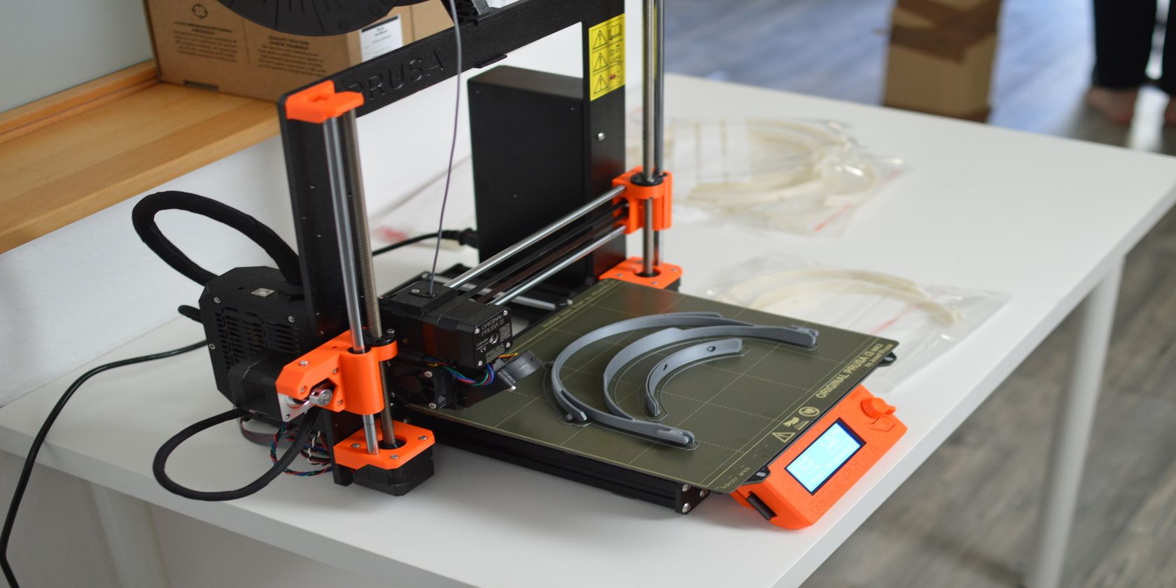 3D Printer sitting on table