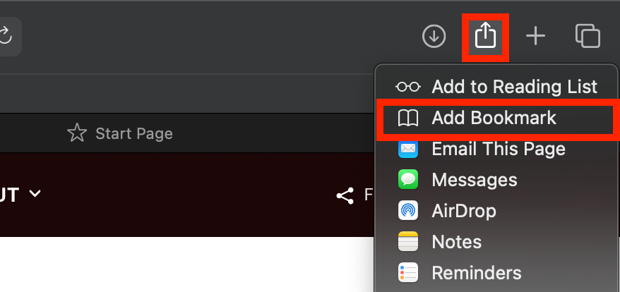 How to add view and manage favorites in safari on a mac