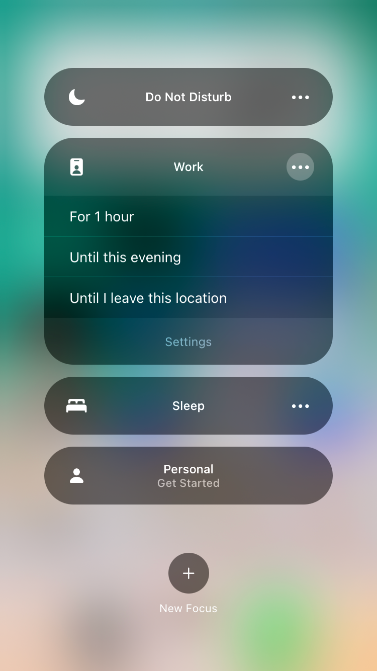 Set Up These 6 Focus Modes to Make the Most of iOS 15