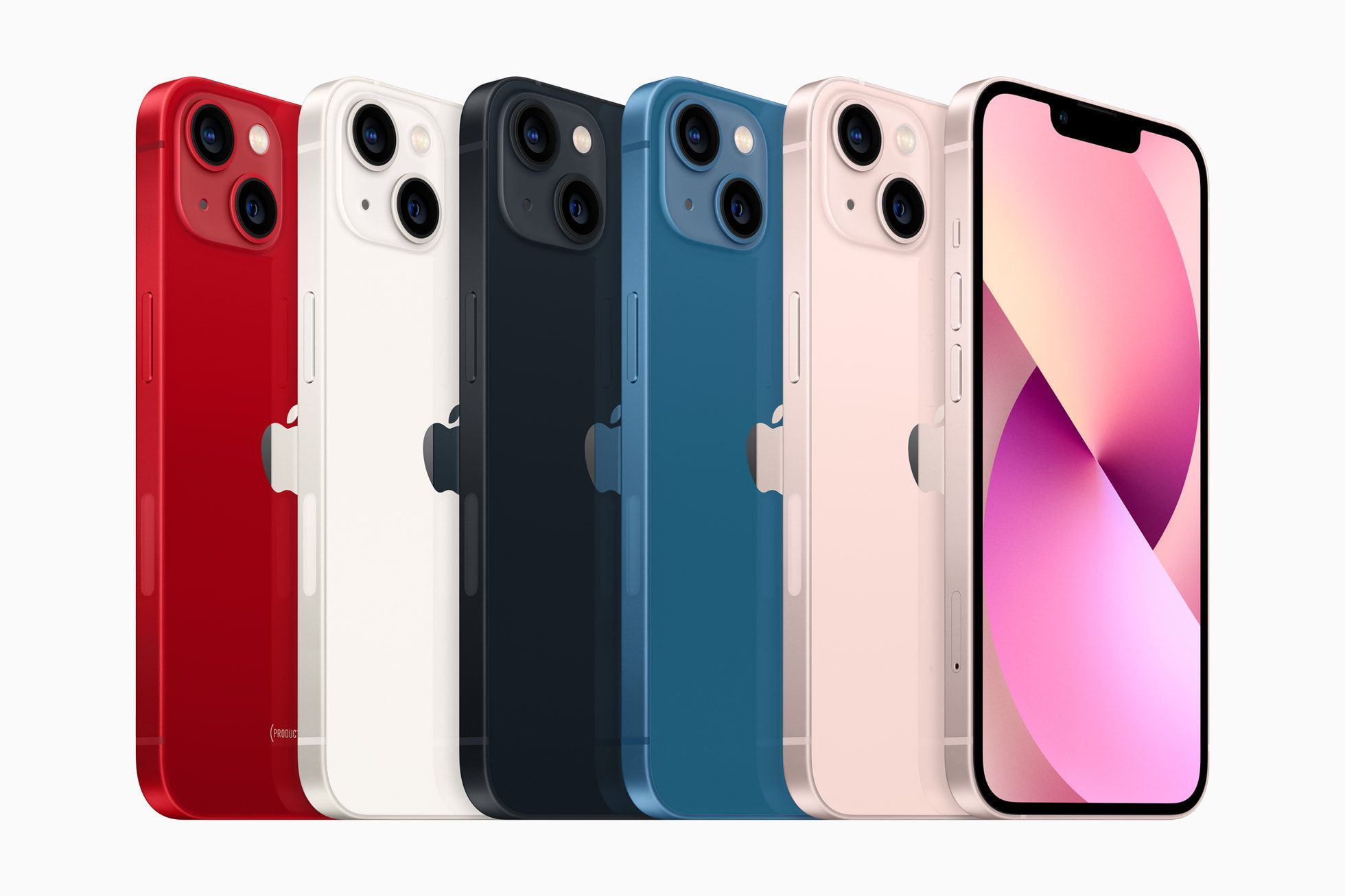 Apple iPhone 13 in multiple colors