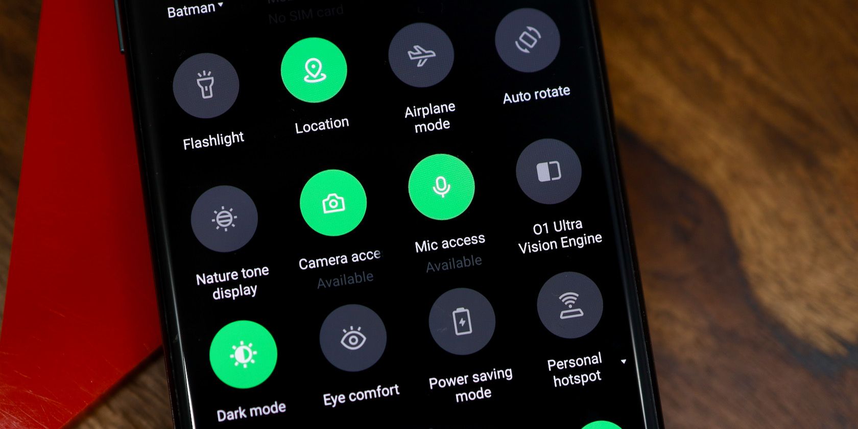 ColorOS 12 Camera Mic Tile - ColorOS 12: le 12 migliori caratteristiche dei telefoni Android di Oppo