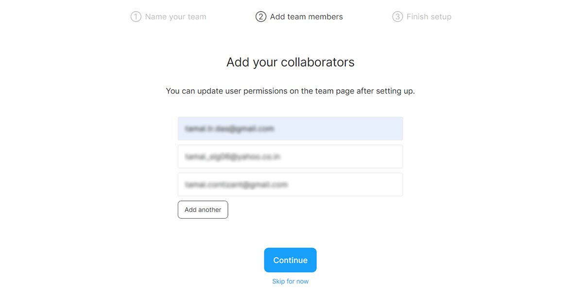 An image showing adding collaborators