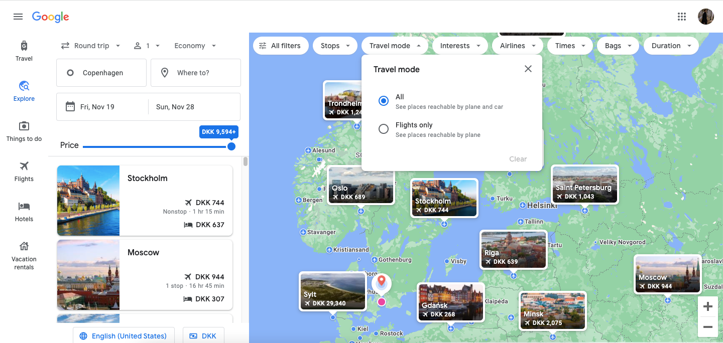 Was ist Google Travel und wie funktioniert es? - Google