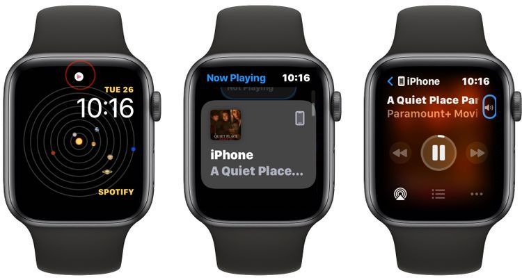 How to Access Now Playing Manually Apple Watch