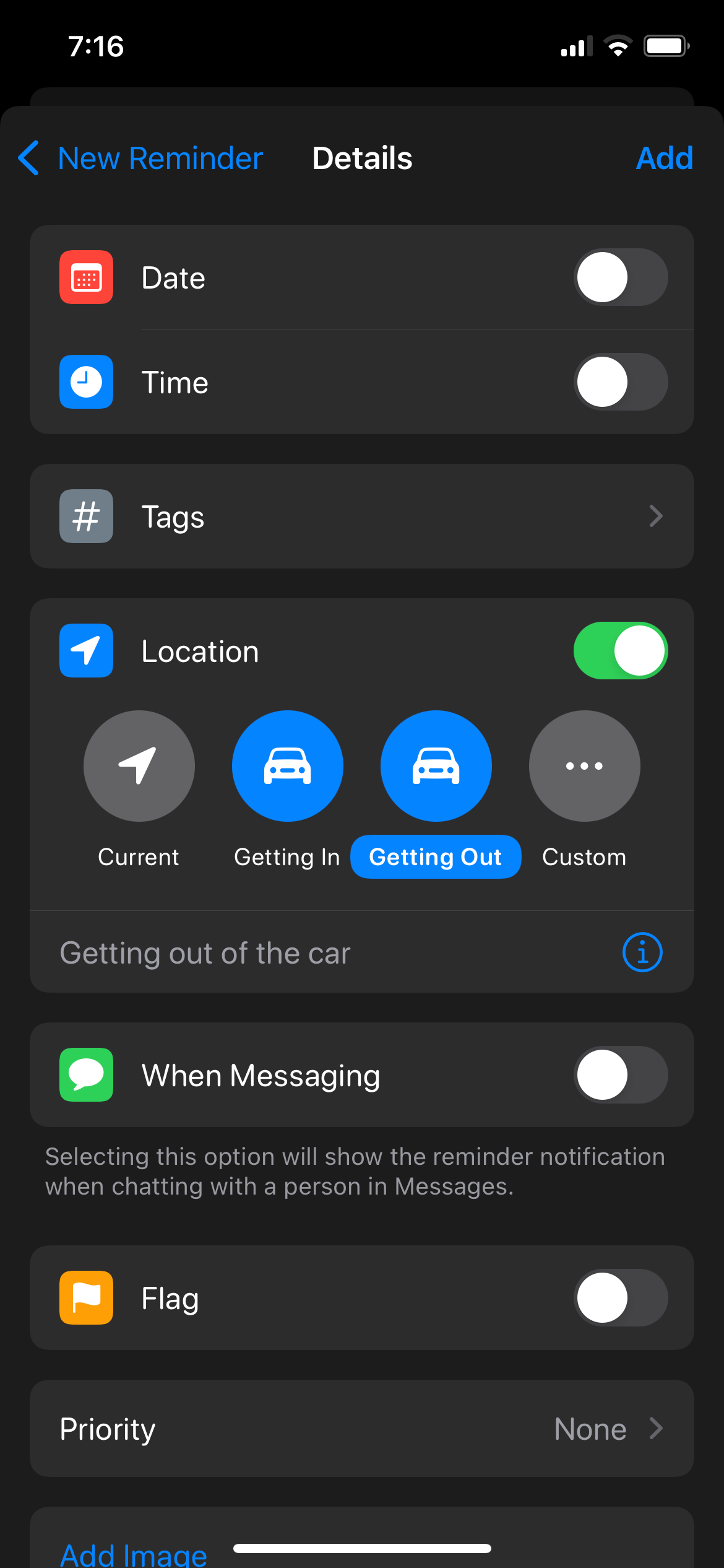 Location Filter on Reminders