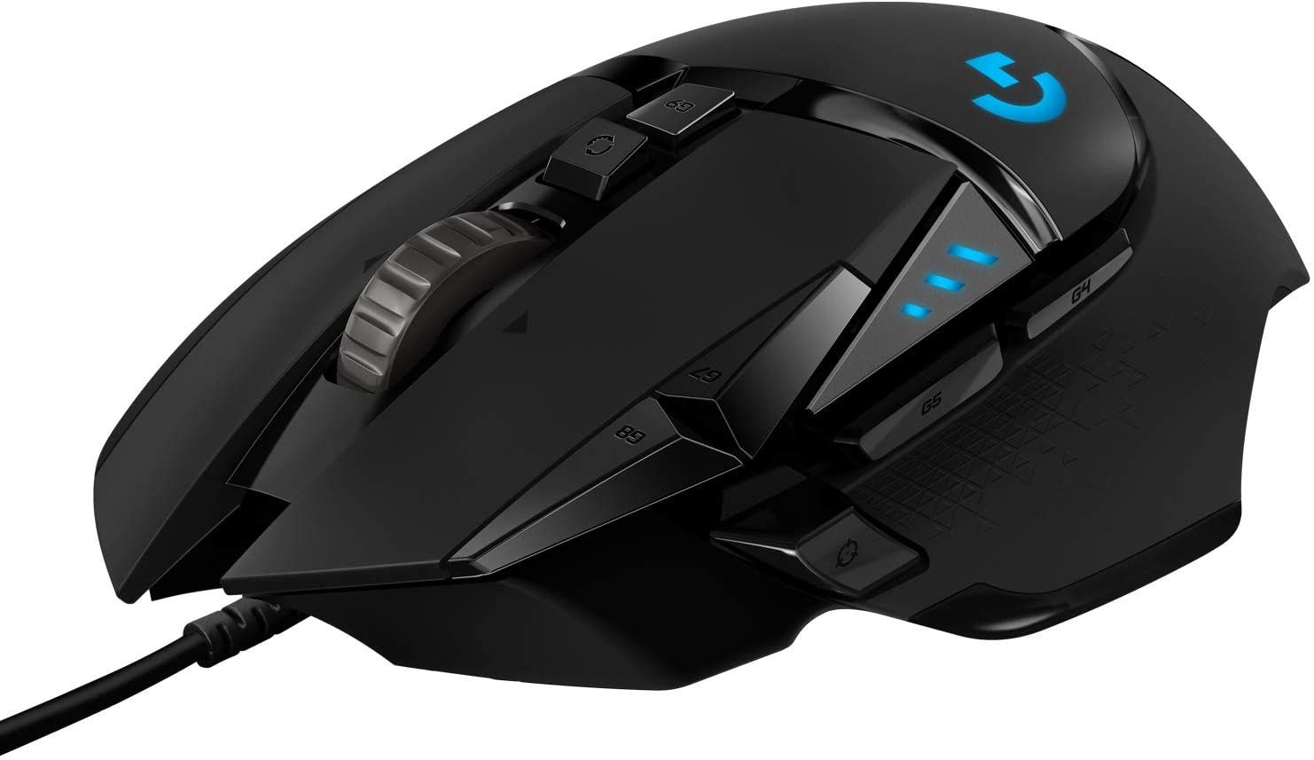 La vue complète de Logitech G502 HERO