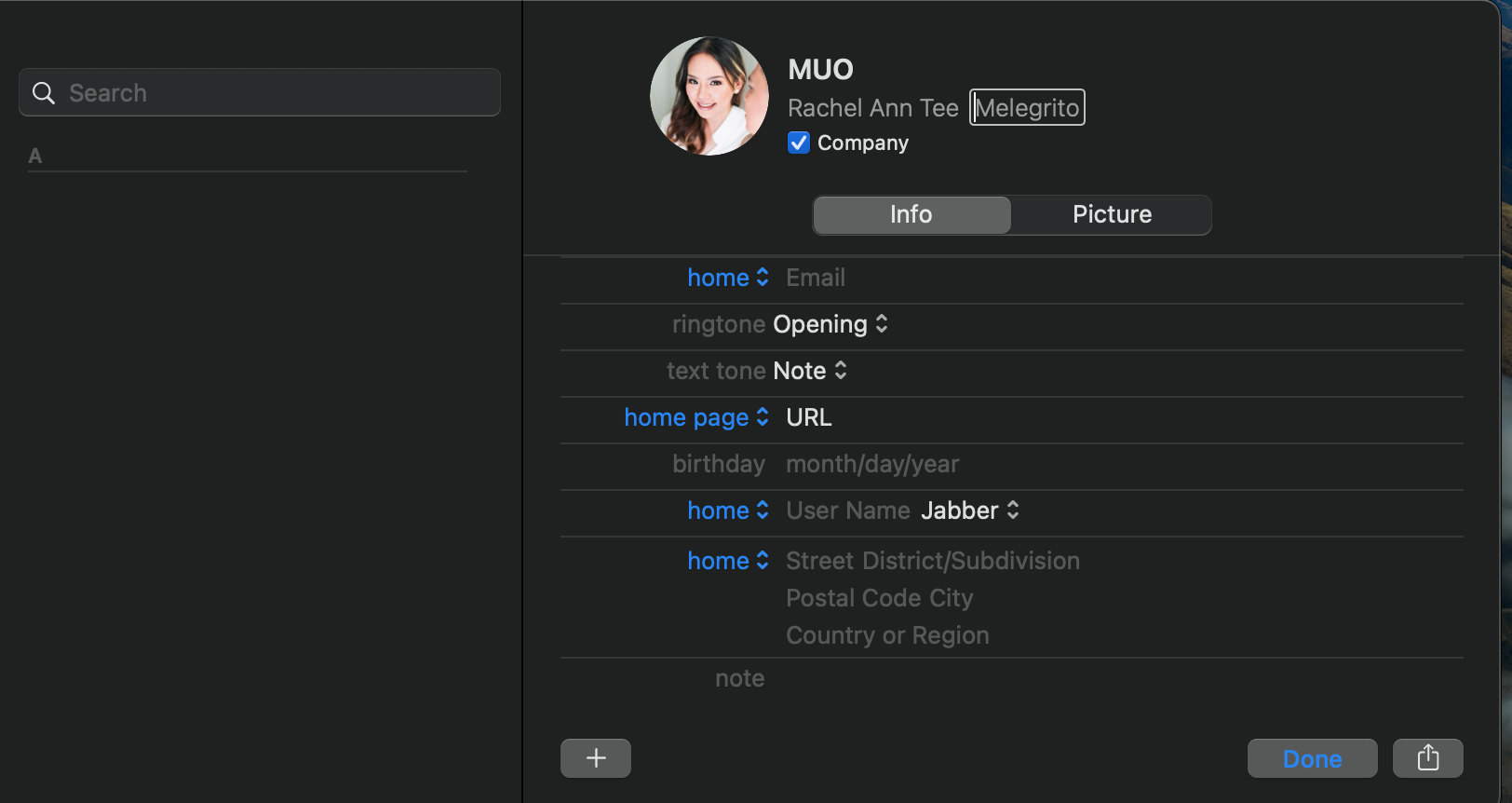 Need A Virtual Business Card Create Your Own Vcard For Free On Your Mac