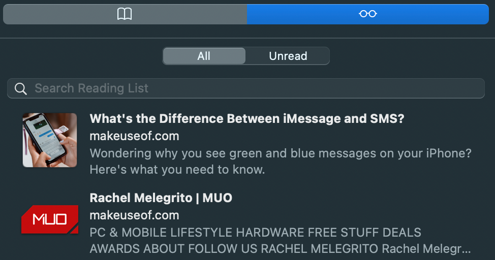 What's the Difference Between Safari's Reading List and Bookmarks?