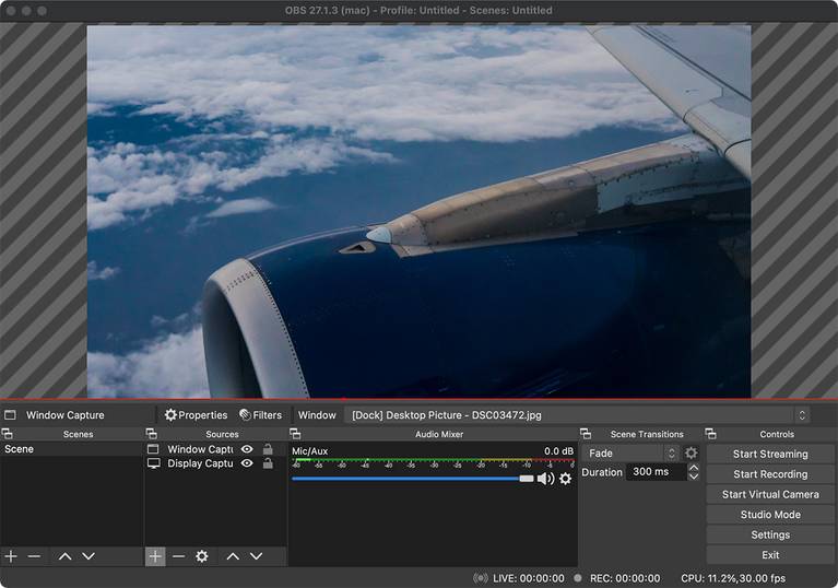 OBS Studio di macOS