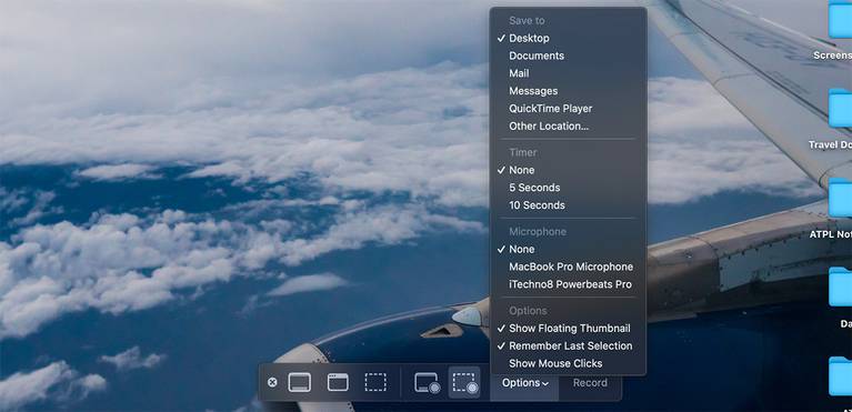 cara merekam layar di mac