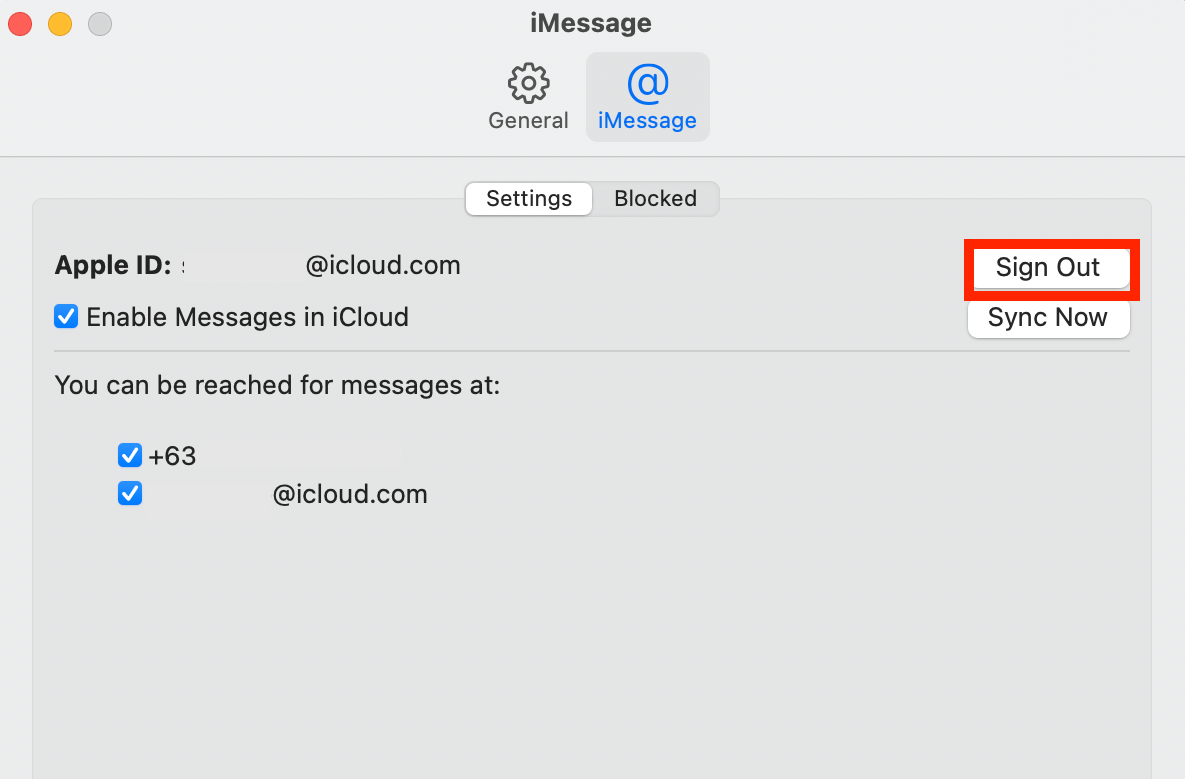 how to turn off imessage on imac