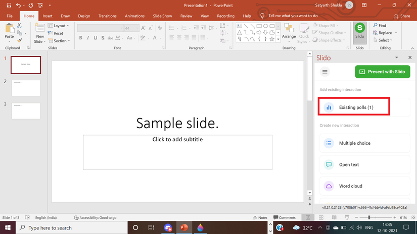 How to Add Polls and Q&A to Your PowerPoint Slides With Slido