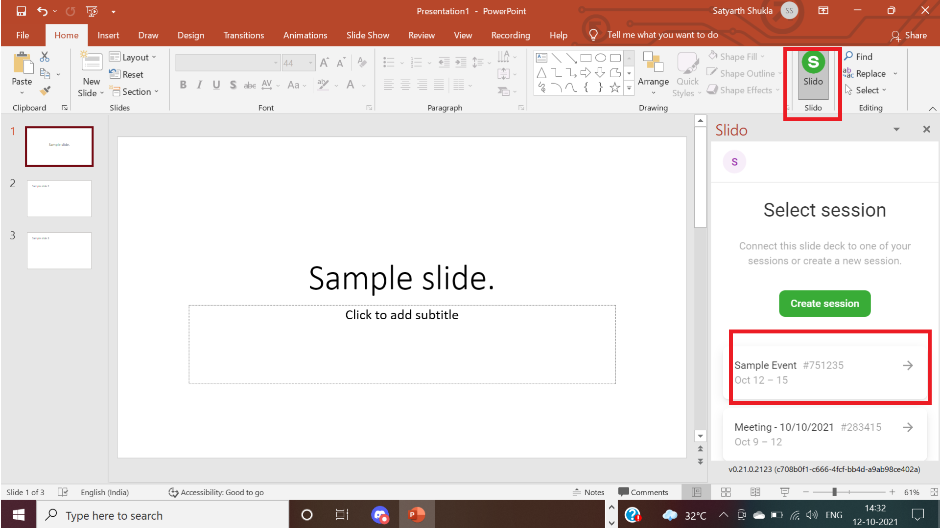 How to use Slido in PowerPoint?