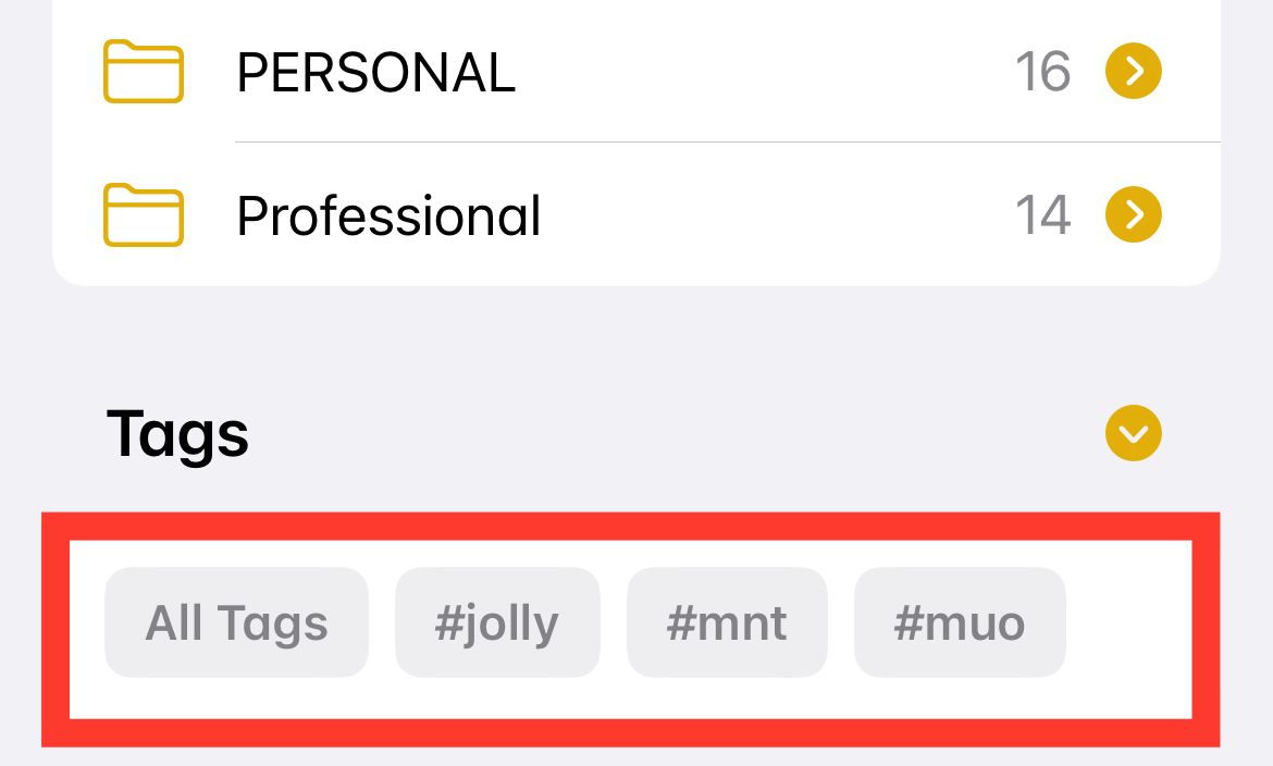 How To Organize Notes On Your IPhone Using Tags