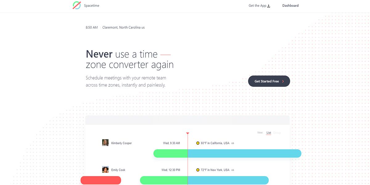 Die 10 besten Zeitzonenkonverter für globale Remote-Teams - Time Zone Converter Spacetime