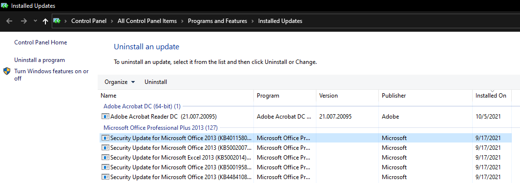 Uninstalling-An-Update-In-Control-Panel