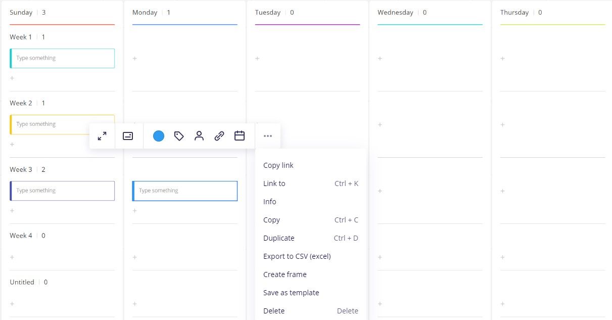 additional-functions on planner on Miro