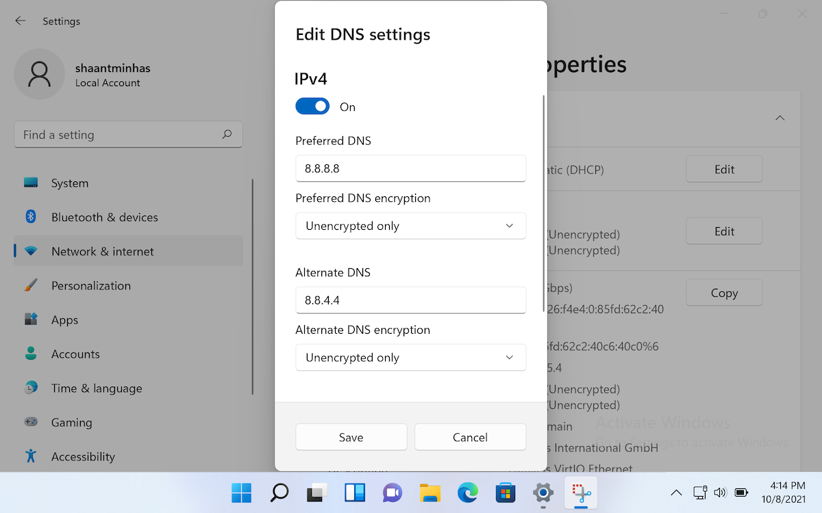 altering the dns settings in windows 11 - Come modificare le impostazioni DNS in Windows 11