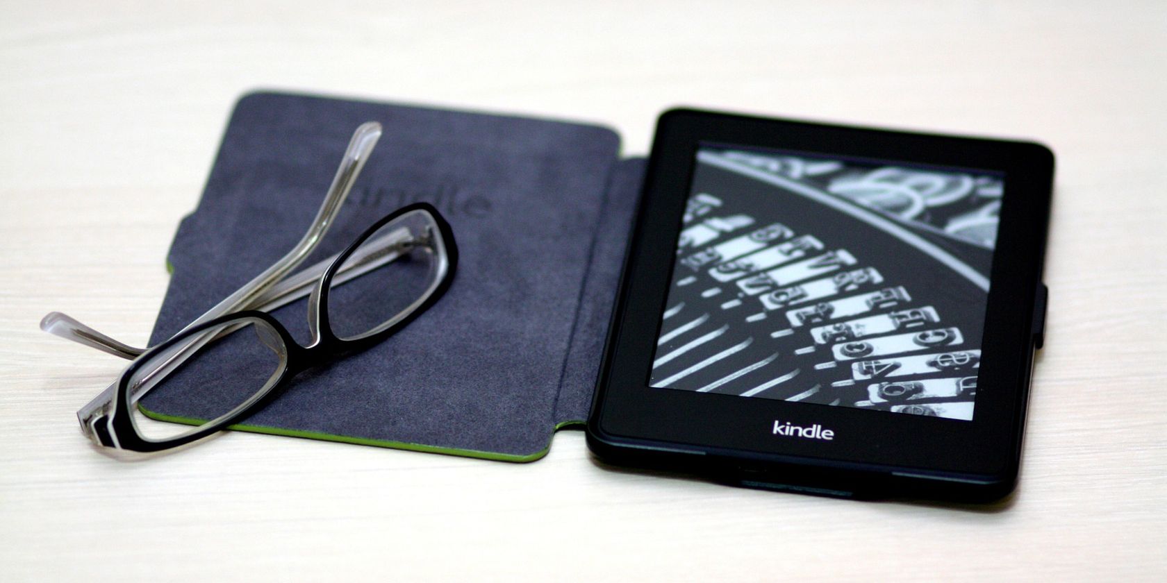 Amazon Kindle Device and Reading Glasses