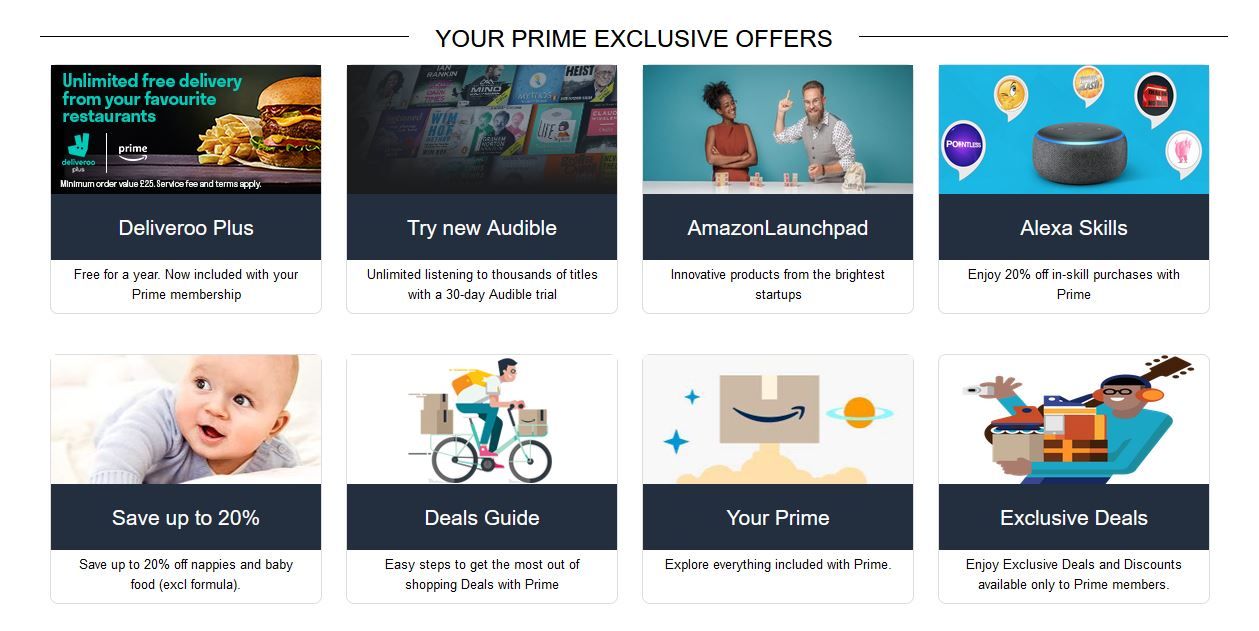 amazon prime offers