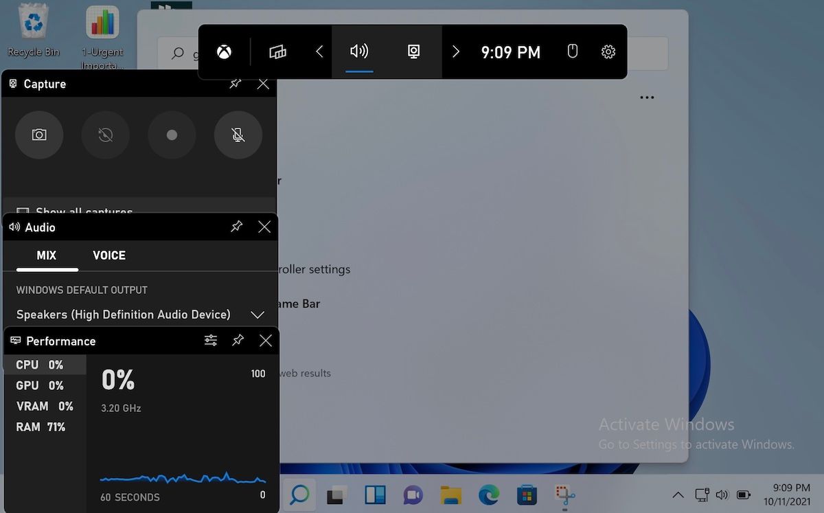 capturing a windows 11 screenshot with xbox gamebar - 4 modi per acquisire uno screenshot in Windows 11