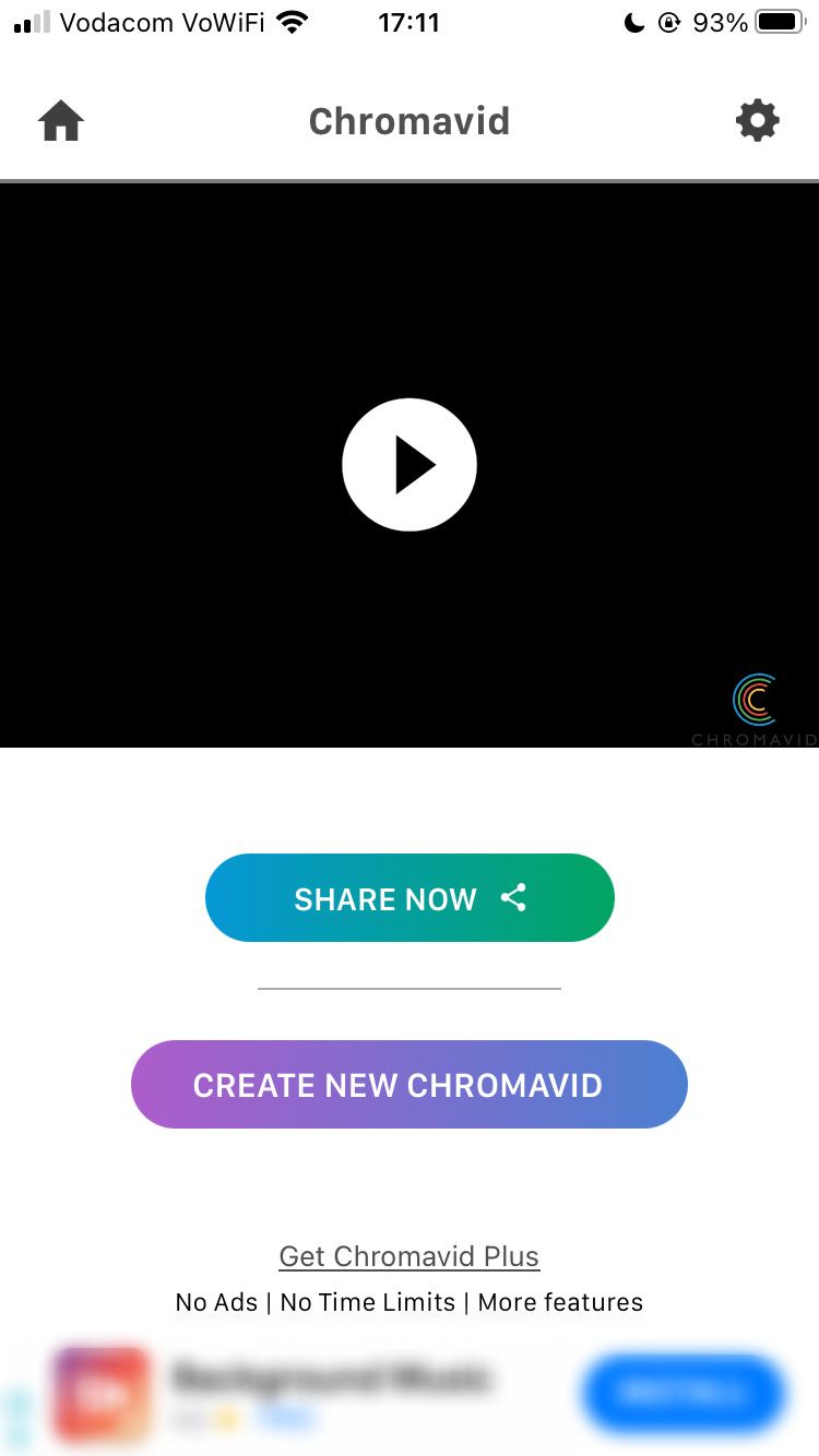 Chromavid Share or Save Video