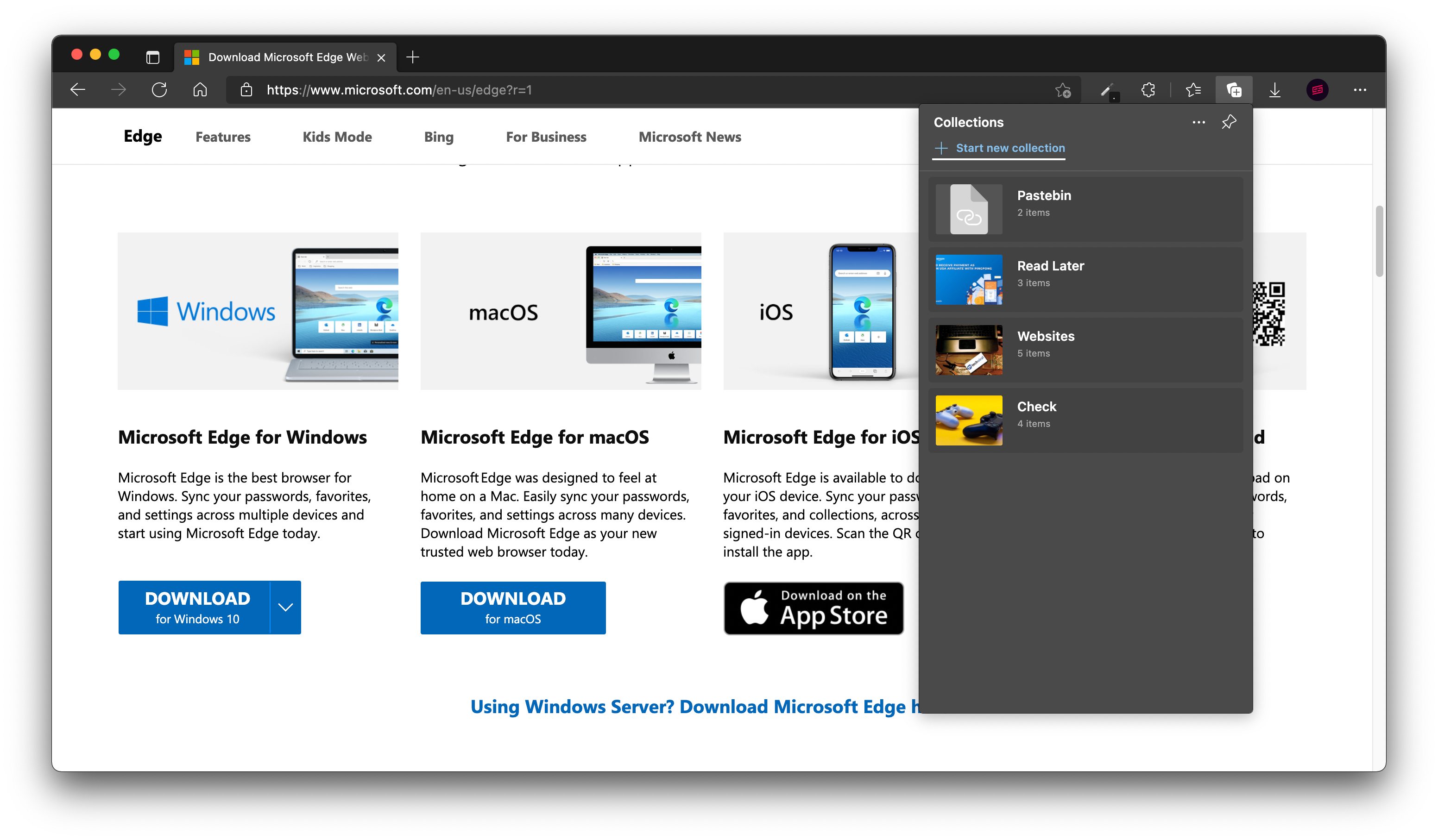 you-can-now-easily-sort-collections-in-microsoft-edge-canary-windows