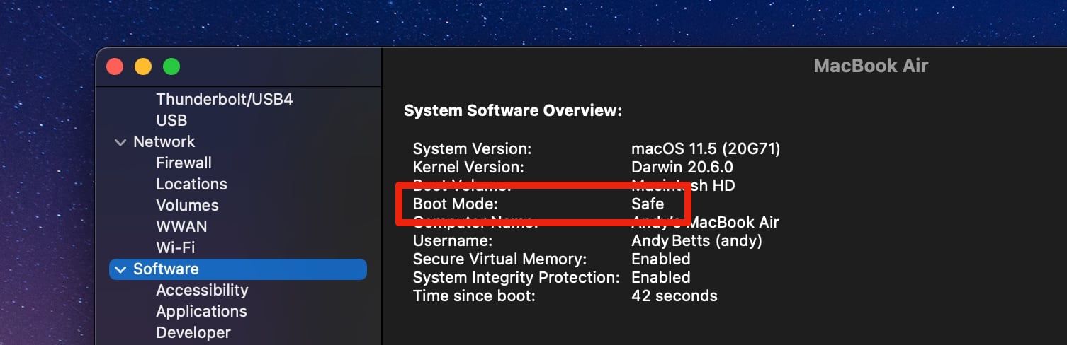 parallels update in mac safe mode